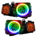 Oracle Lighting 7133-332 Dynamic ColorSHIFT SMD Pre-Assembled Headlights, Combo - Truck Part Superstore