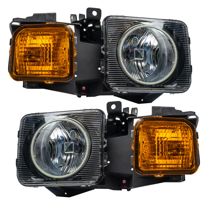 Oracle Lighting 7133-504 SMD Pre-Assembled Headlights, Combo, ColorSHIFT - Simple - Truck Part Superstore