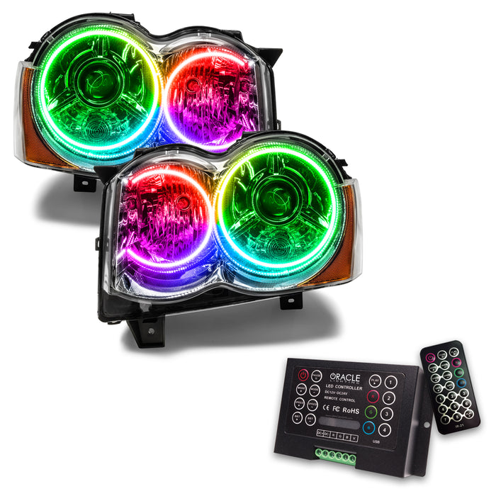 Oracle Lighting 7139-333 SMD Pre-Assembled Headlights, ColorSHIFT 2.0 - Truck Part Superstore