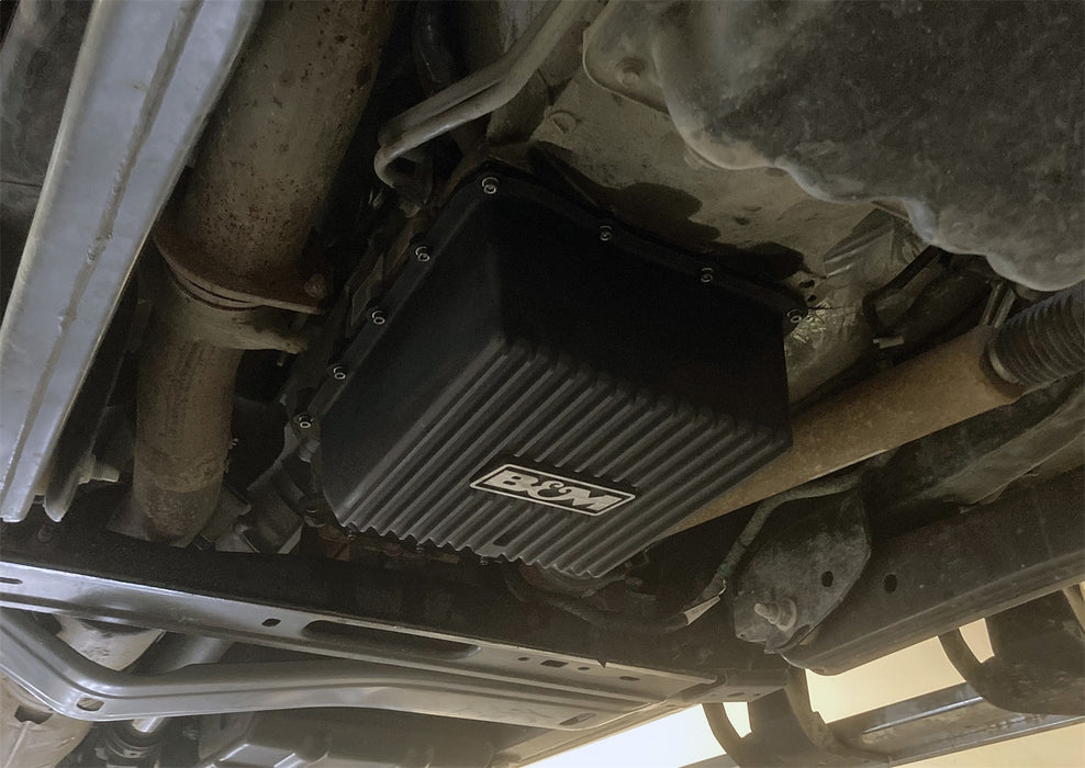 B&M 71397 Hi-Tek Transmission Oil Pan - Truck Part Superstore