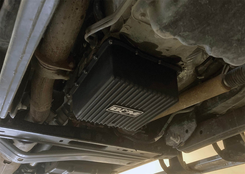 B&M 71397 Hi-Tek Transmission Oil Pan - Truck Part Superstore