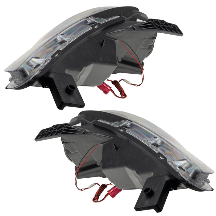 Oracle Lighting 7142-333 SMD Pre-Assembled Headlights, HID Style, Black Bezel, ColorSHIFT 2.0 - Truck Part Superstore