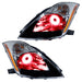 Oracle Lighting 7144-003 SMD Pre-Assembled Headlights, HID Style, Red - Truck Part Superstore