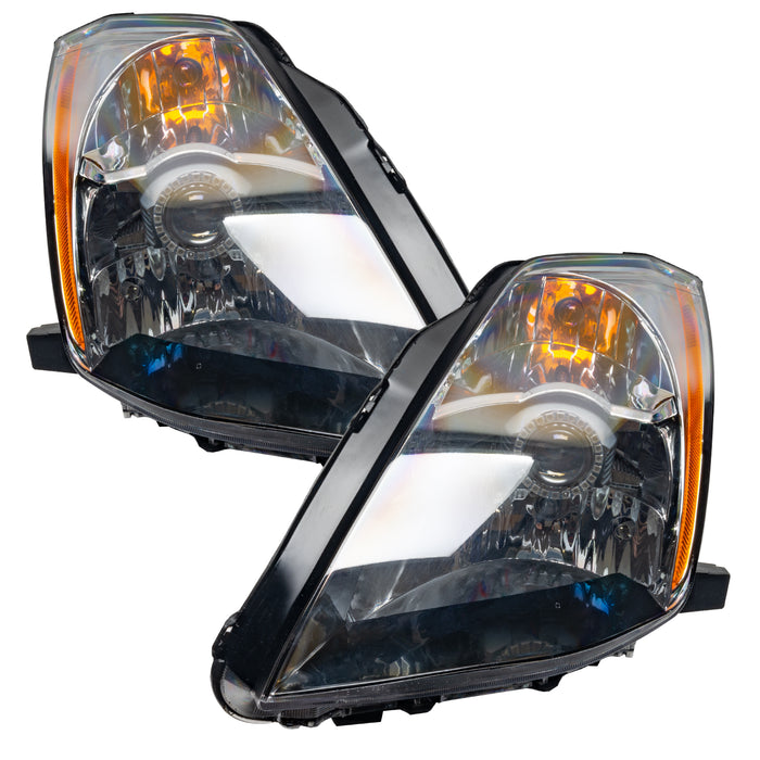 Oracle Lighting 7144-003 SMD Pre-Assembled Headlights, HID Style, Red - Truck Part Superstore