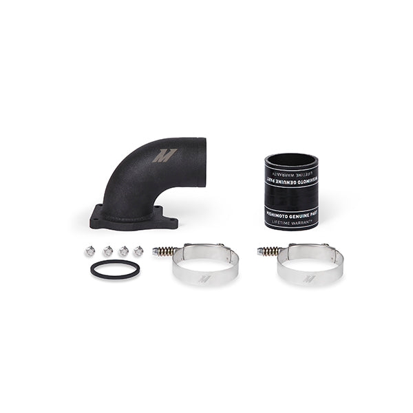 Mishimoto MMIE-F2D-03WBK Intake Elbow, fits Ford 6.0L Powerstroke 2003-2007 - Truck Part Superstore