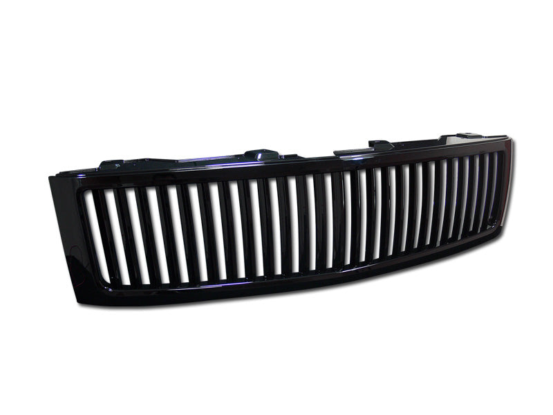 Armordillo USA 7147294 2007-2013 Chevy Silverado 1500 Vertical Style Front Grille (Black) - Truck Part Superstore