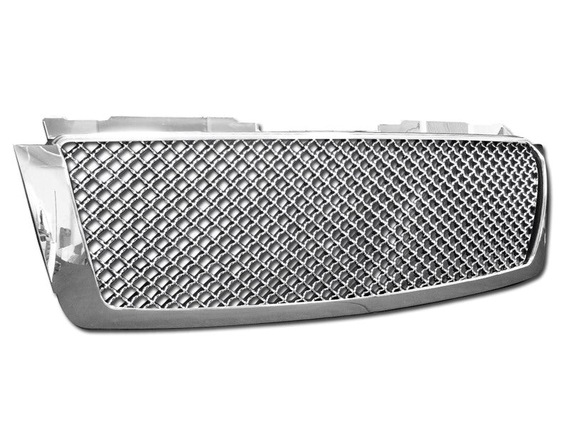 Armordillo USA 7147409 2007-2014 Chevy Suburban Mesh Style Front Grille (Chrome) - Truck Part Superstore