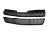 Armordillo USA 7147423 2007-2014 Chevy Tahoe 2Pcs Mesh Style Front Grille (Black) - Truck Part Superstore