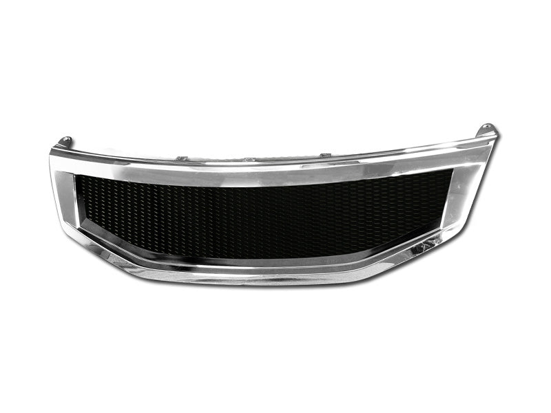 Armordillo USA 7149021 Mesh Chrome - Shell Matte Black - Mesh ABS Shell / Metal Mesh Grille - Truck Part Superstore