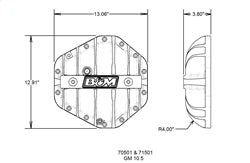 B&M 71501 Differential Cover - Truck Part Superstore