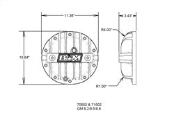 B&M 71502 Differential Cover - Truck Part Superstore