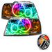 Oracle Lighting 7153-330 SMD Pre-Assembled Headlights, Chrome Bezel, ColorSHIFT - Truck Part Superstore