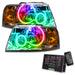 Oracle Lighting 7153-333 SMD Pre-Assembled Headlights, Chrome Bezel, ColorSHIFT 2.0 - Truck Part Superstore
