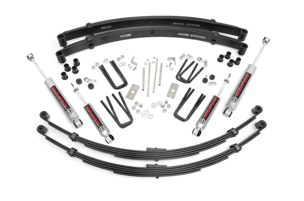Rough Country 71530 3 Inch Toyota Suspension Lift System 84-85 4WD Toyota Pickup Rough Country - Truck Part Superstore