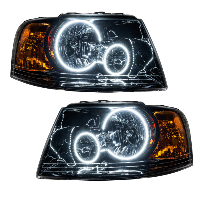 Oracle Lighting 7154-001 SMD Pre-Assembled Headlights, Black, White - Truck Part Superstore