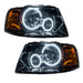 Oracle Lighting 7154-001 SMD Pre-Assembled Headlights, Black, White - Truck Part Superstore