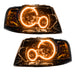 Oracle Lighting 7154-005 SMD Pre-Assembled Headlights, Black Bezel, Amber - Truck Part Superstore