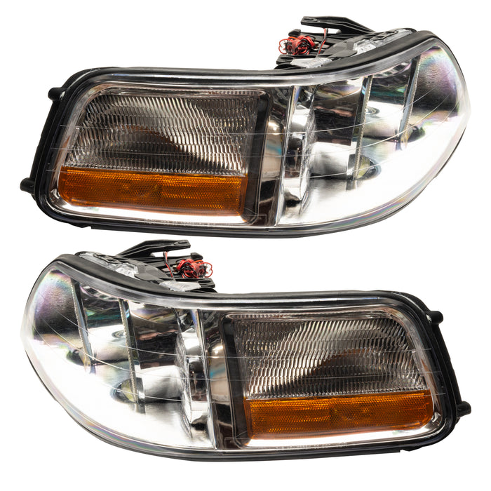 Oracle Lighting 7155-004 SMD Pre-Assembled Headlights, Non-HID, Green - Truck Part Superstore