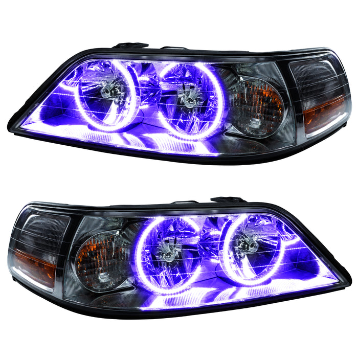 Oracle Lighting 7155-007 SMD Pre-Assembled Headlights, Non-HID, UV/Purple - Truck Part Superstore