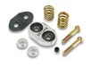 Weiand 7155P SuperCharger Pop Off Plate; Rear Of Manifold; 1 3/8 in Install Height; Polished; - Truck Part Superstore