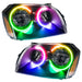Oracle Lighting 7156-330 SMD Pre-Assembled Headlights, Black Bezel, ColorSHIFT - Truck Part Superstore