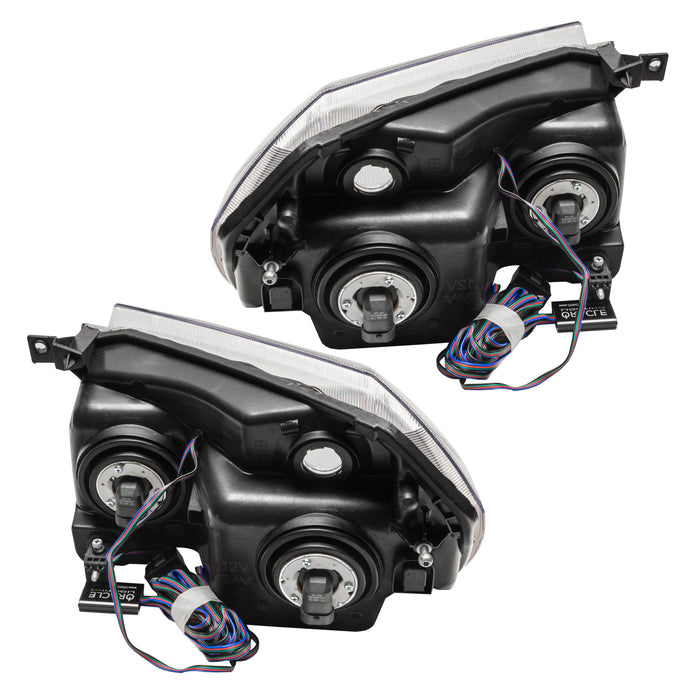 Oracle Lighting 7156-334 SMD Pre-Assembled Headlights, Black Bezel, ColorSHIFT - No Controller - Truck Part Superstore