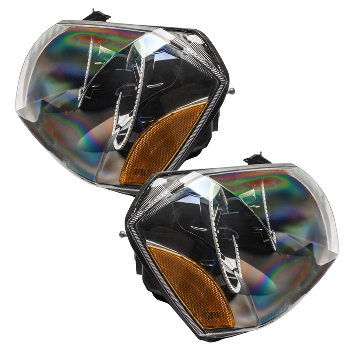 Oracle Lighting 7156-504 SMD Pre-Assembled Headlights, Black Bezel, ColorSHIFT - Simple - Truck Part Superstore