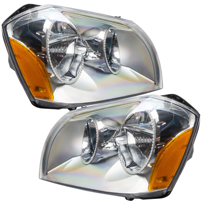 Oracle Lighting 7157-334 SMD Pre-Assembled Headlights, Chrome Bezel, ColorSHIFT - No Controller - Truck Part Superstore