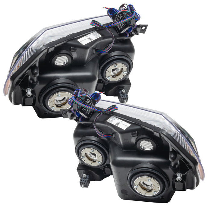 Oracle Lighting 7157-334 SMD Pre-Assembled Headlights, Chrome Bezel, ColorSHIFT - No Controller - Truck Part Superstore