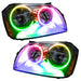 Oracle Lighting 7157-504 SMD Pre-Assembled Headlights, Chrome Bezel, ColorSHIFT - Simple - Truck Part Superstore