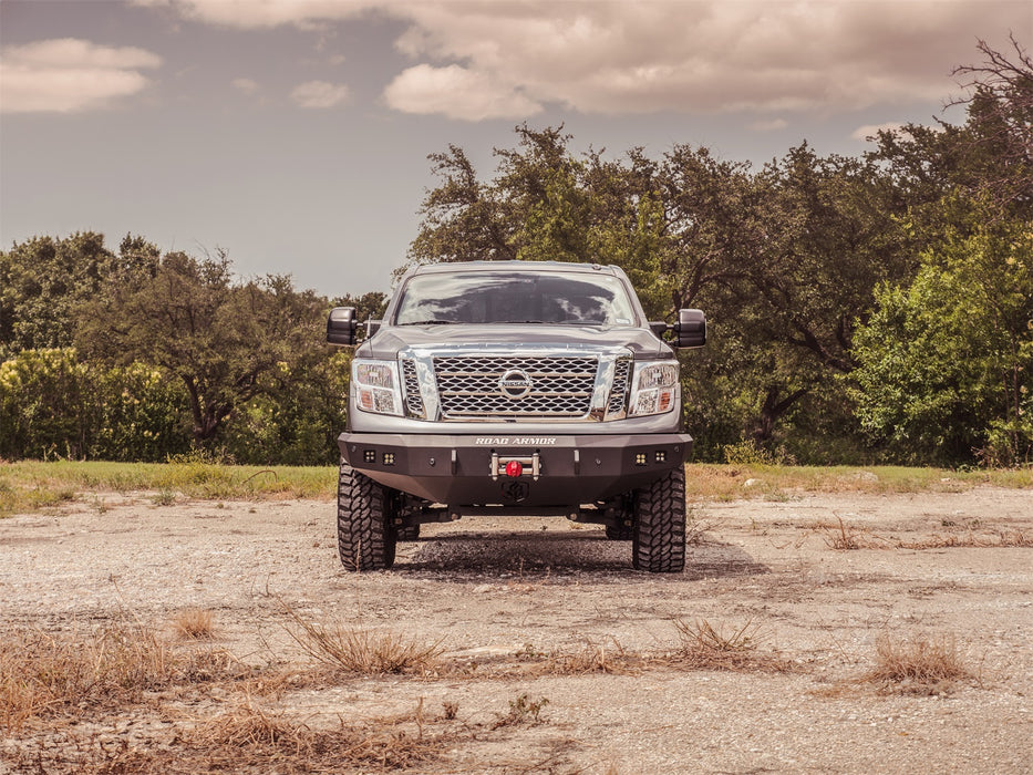 Road Armor 7161F0B Stealth Winch Front Bumper; Texture Black; - Truck Part Superstore