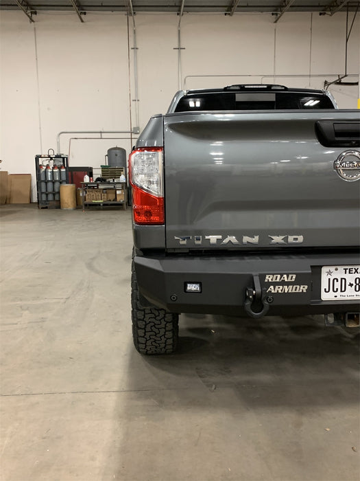 Road Armor 7161R0B Stealth Winch Rear Bumper; Texture Black; - Truck Part Superstore
