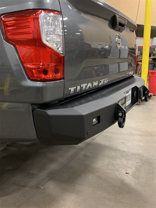 Road Armor 7161R0B Stealth Winch Rear Bumper; Texture Black; - Truck Part Superstore
