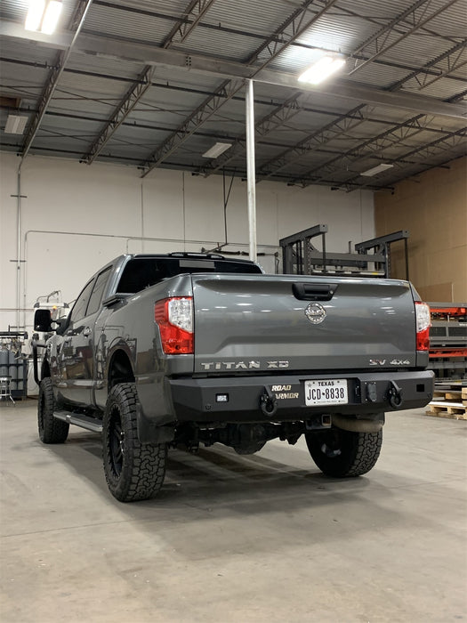 Road Armor 7161R0B Stealth Winch Rear Bumper; Texture Black; - Truck Part Superstore