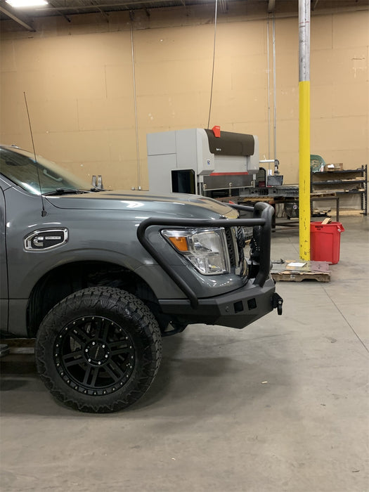 Road Armor 7162F5B Stealth Winch Front Bumper; Lonestar Guard; Texture Black; - Truck Part Superstore