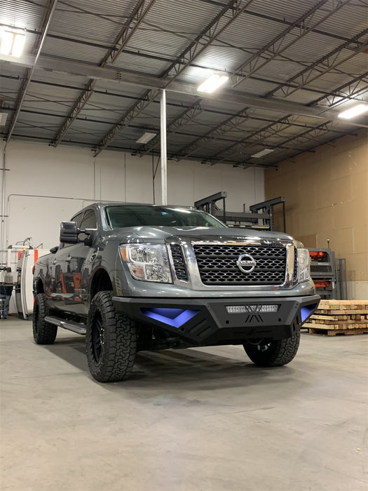 Road Armor 7162XF0B Spartan Front Bumper; Texture Black; - Truck Part Superstore