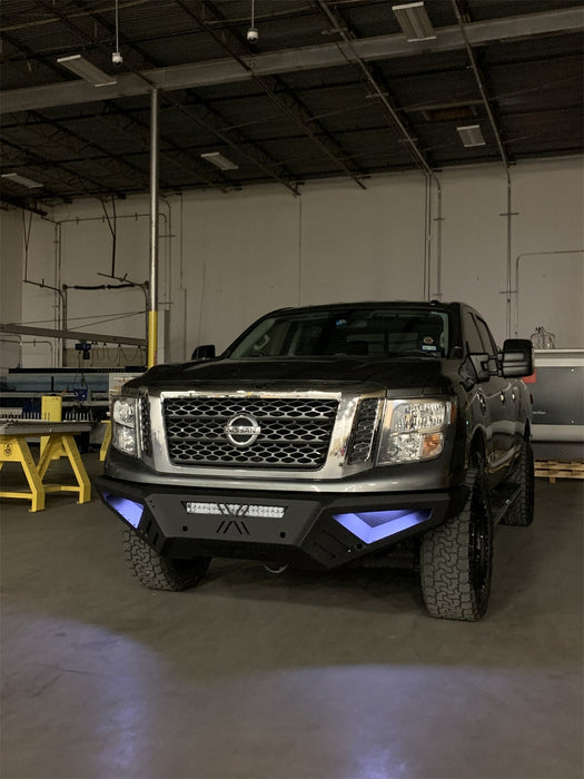 Road Armor 7162XF0B Spartan Front Bumper; Texture Black; - Truck Part Superstore