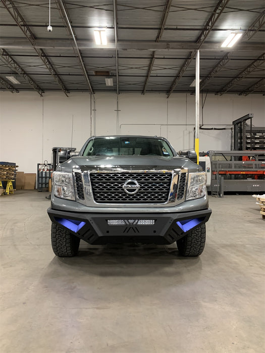 Road Armor 7162XF0B Spartan Front Bumper; Texture Black; - Truck Part Superstore