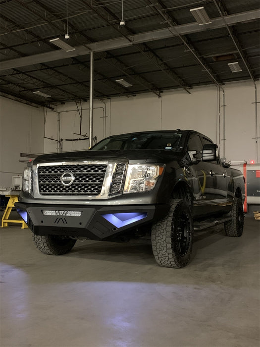 Road Armor 7162XF0B Spartan Front Bumper; Texture Black; - Truck Part Superstore