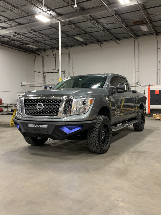 Road Armor 7162XF0B Spartan Front Bumper; Texture Black; - Truck Part Superstore