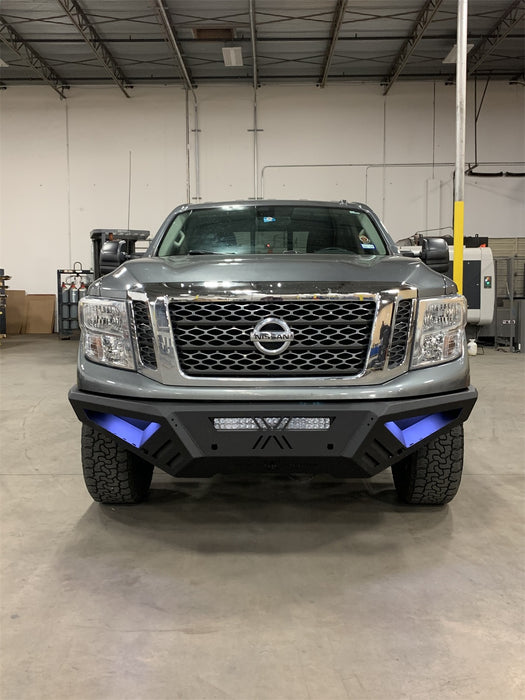 Road Armor 7162XF0B Spartan Front Bumper; Texture Black; - Truck Part Superstore