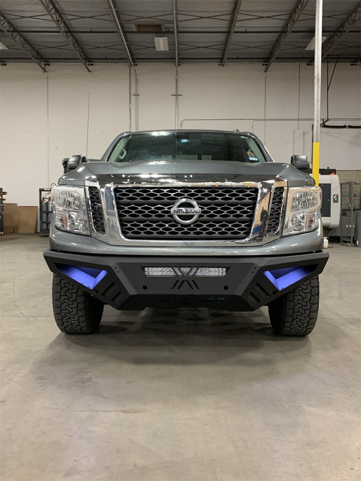 Road Armor 7162XF0B Spartan Front Bumper; Texture Black; - Truck Part Superstore