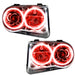 Oracle Lighting 7163-003 SMD Pre-Assembled Headlights, Non-HID, Red - Truck Part Superstore