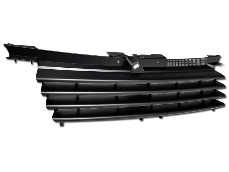 Armordillo USA 7163492 1999-2004 Volkswagen Jetta Mk4 Horizontal Front Bumper Grille (Matte Black) - Truck Part Superstore
