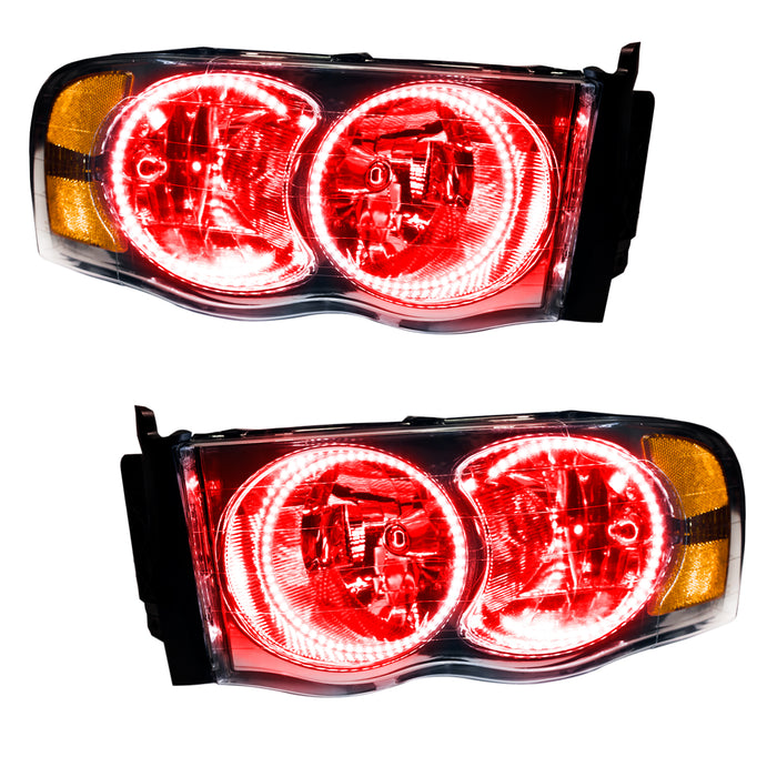Oracle Lighting 7164-003 SMD Pre-Assembled Headlights, Red - Truck Part Superstore