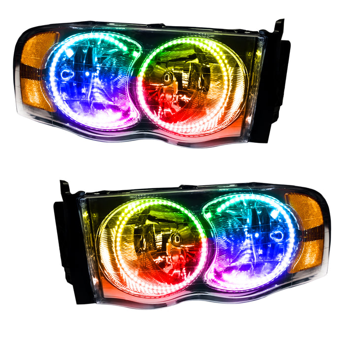 Oracle Lighting 7164-333 SMD Pre-Assembled Headlights, ColorSHIFT 2.0 - Truck Part Superstore