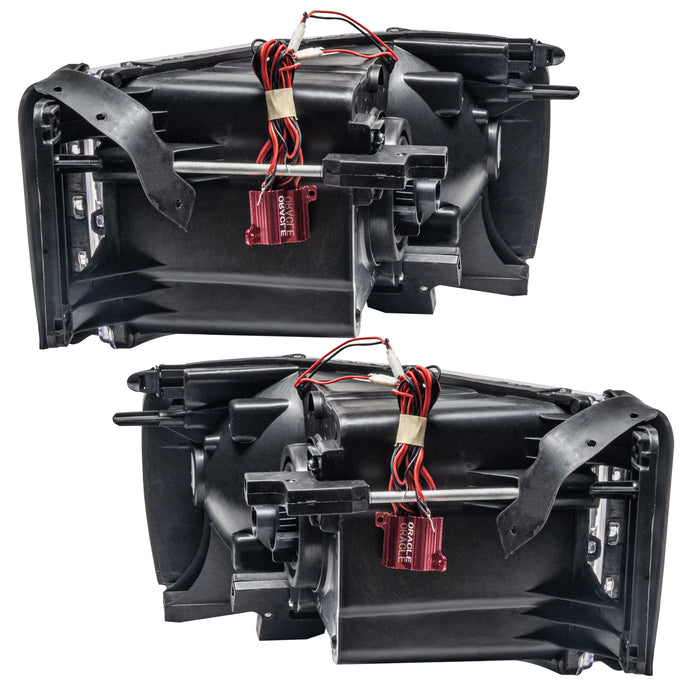 Oracle Lighting 7164-504 SMD Pre-Assembled Headlights, ColorSHIFT - Simple - Truck Part Superstore