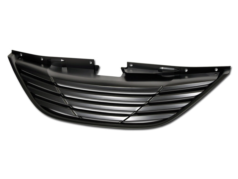 Armordillo USA 7165410 2010-2014 Hyundai Sonata Horizontal Style Front Grille (Matte Black) - Truck Part Superstore