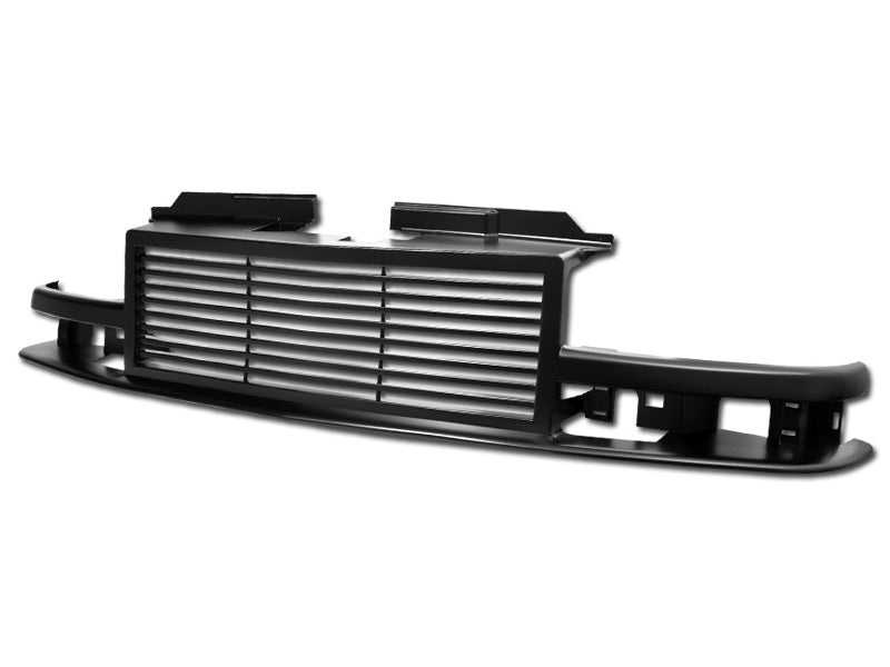 Armordillo USA 7165601 1998-2004 Chevy Blazer Horizontal Style Front Grille (Matte Black) - Truck Part Superstore