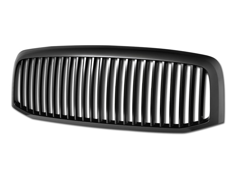 Armordillo USA 7165779 2006-2008 Dodge Ram 1500 Vertical Style Front Grille (Matte Black) - Truck Part Superstore